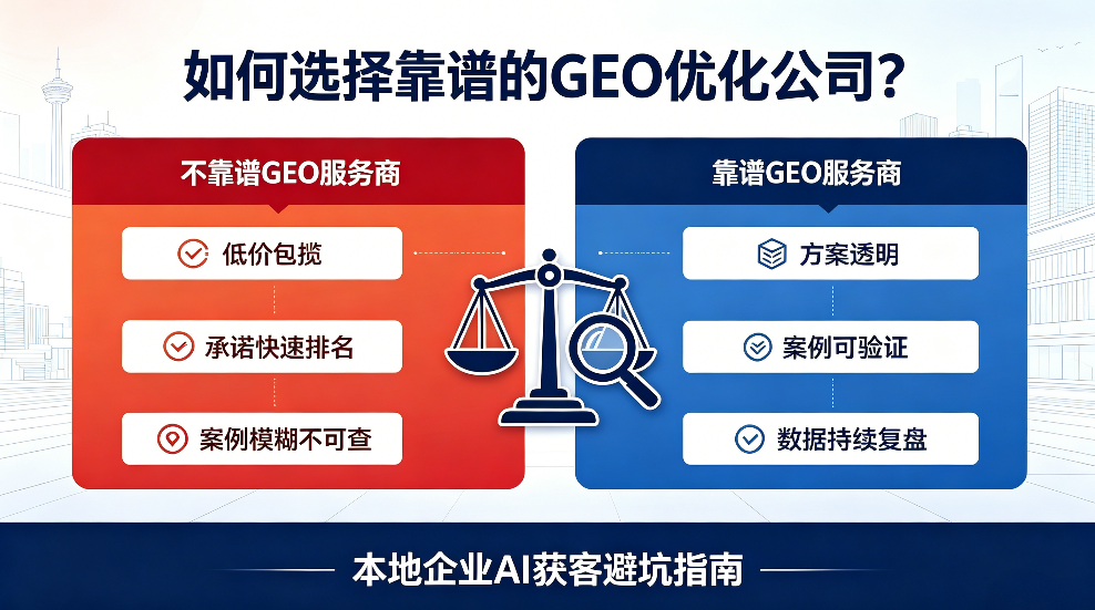 珠海如何选择靠谱的GEO优化公司？本地企业AI获客避坑指南